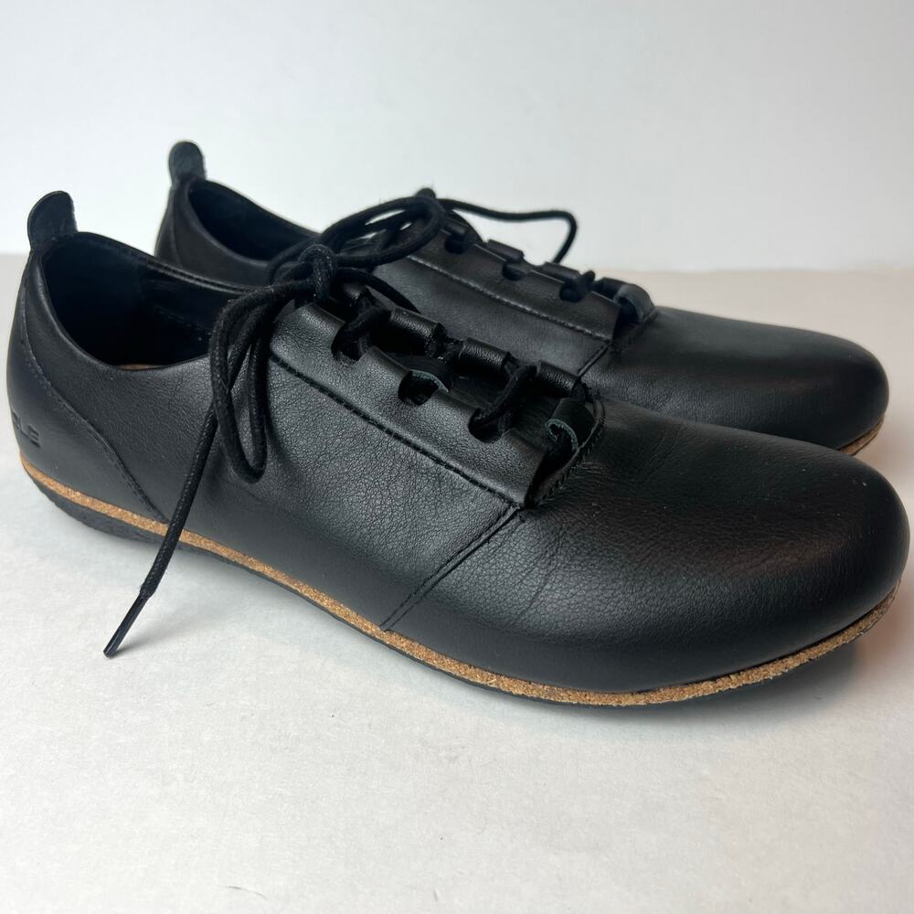 Sole District by Recork Tour Men's Black Lace Up Shoes Sz 9